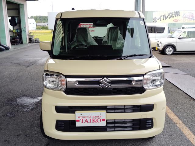 スペーシア ハイブリッドＸ　ナビ　フルセグＴＶ　ＤＶＤ　ＬＥＤヘッドライト　　オートライト　パーキングセンサー　プッシュスタート　フルオートエアコン　電動格納ドアミラー　足踏み式ブレーキ　両側電動スライドドア　シートヒーター（7枚目）