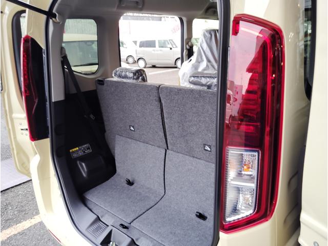 スペーシア ハイブリッドＸ　ナビ　フルセグＴＶ　ＤＶＤ　ＬＥＤヘッドライト　　オートライト　パーキングセンサー　プッシュスタート　フルオートエアコン　電動格納ドアミラー　足踏み式ブレーキ　両側電動スライドドア　シートヒーター（23枚目）