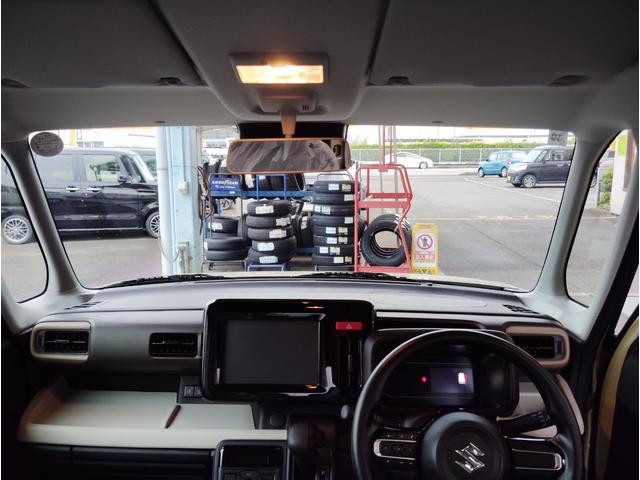 スペーシア ハイブリッドＸ　ナビ　フルセグＴＶ　ＤＶＤ　ＬＥＤヘッドライト　　オートライト　パーキングセンサー　プッシュスタート　フルオートエアコン　電動格納ドアミラー　足踏み式ブレーキ　両側電動スライドドア　シートヒーター（30枚目）