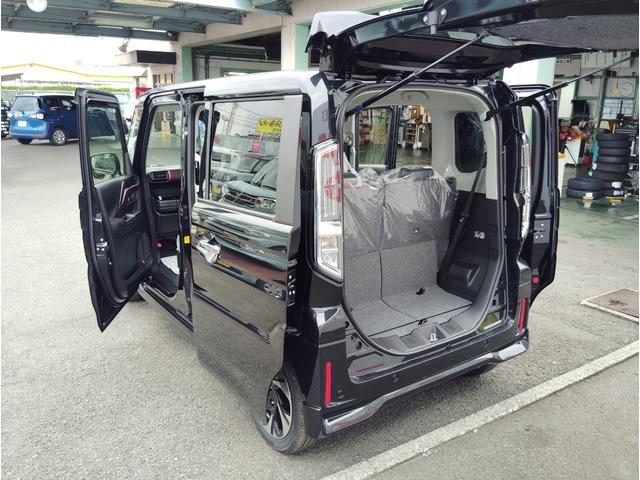 スペーシアカスタム ハイブリッドXS 電動格納ドアミラー 運転席エアバッグ 両側電動パワースライドドア LEDヘッドライト スマートキー ベンチシート 横滑り防止装置 オットマン ABS オートエアコン パワステ キーフリー 衝突軽減S(6枚目)