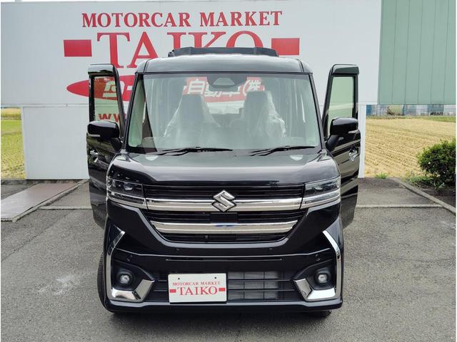 スペーシアカスタム ハイブリッドXS 電動格納ドアミラー 運転席エアバッグ 両側電動パワースライドドア LEDヘッドライト スマートキー ベンチシート 横滑り防止装置 オットマン ABS オートエアコン パワステ キーフリー 衝突軽減S(9枚目)