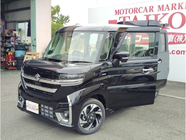 スペーシアカスタム ハイブリッドXS 電動格納ドアミラー 運転席エアバッグ 両側電動パワースライドドア LEDヘッドライト スマートキー ベンチシート 横滑り防止装置 オットマン ABS オートエアコン パワステ キーフリー 衝突軽減S(10枚目)