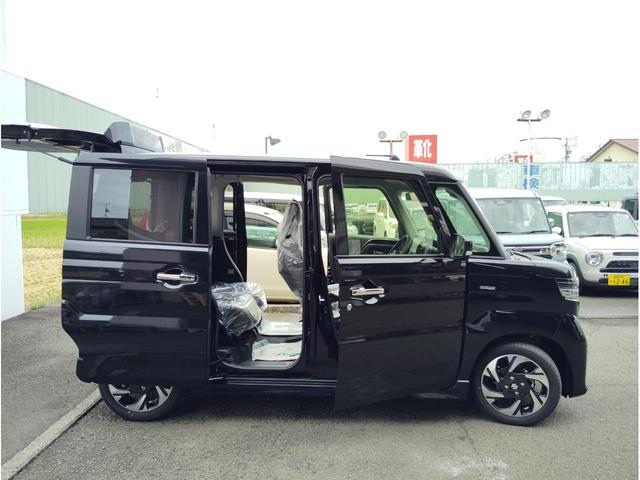 スペーシアカスタム ハイブリッドXS 電動格納ドアミラー 運転席エアバッグ 両側電動パワースライドドア LEDヘッドライト スマートキー ベンチシート 横滑り防止装置 オットマン ABS オートエアコン パワステ キーフリー 衝突軽減S(16枚目)