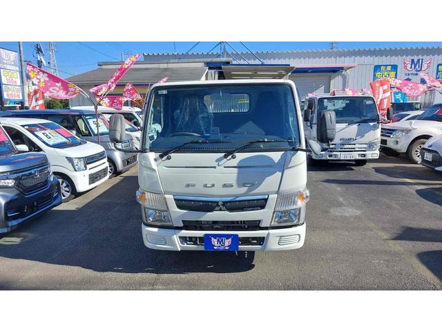 キャンター 　３ｔトラック　ダンプ　低床　ＡＴ　後輪ダブル　レーンアシスト　ＥＴＣ　キーレスエントリー　ターボ　エアコン　パワーウィンドウ　運転席エアバッグ　外装板金ペイント　コボレーン　中間ピン（9枚目）