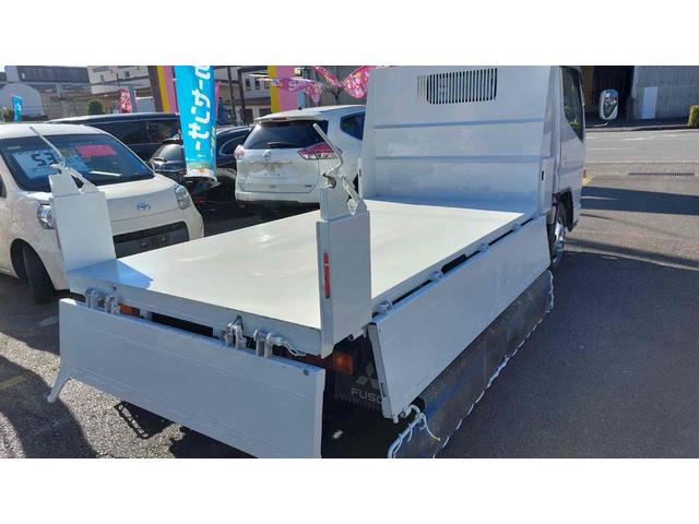 キャンター 　３ｔトラック　ダンプ　低床　ＡＴ　後輪ダブル　レーンアシスト　ＥＴＣ　キーレスエントリー　ターボ　エアコン　パワーウィンドウ　運転席エアバッグ　外装板金ペイント　コボレーン　中間ピン（13枚目）