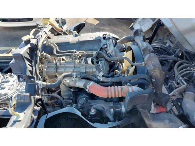 キャンター 　３ｔトラック　ダンプ　低床　ＡＴ　後輪ダブル　レーンアシスト　ＥＴＣ　キーレスエントリー　ターボ　エアコン　パワーウィンドウ　運転席エアバッグ　外装板金ペイント　コボレーン　中間ピン（19枚目）