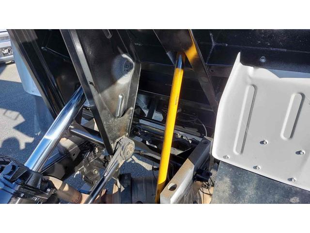 キャンター 　３ｔトラック　ダンプ　低床　ＡＴ　後輪ダブル　レーンアシスト　ＥＴＣ　キーレスエントリー　ターボ　エアコン　パワーウィンドウ　運転席エアバッグ　外装板金ペイント　コボレーン　中間ピン（43枚目）