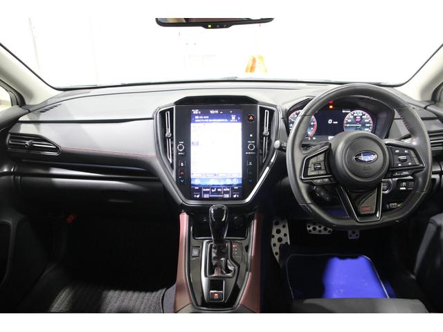 レヴォーグ ＳＴＩ　Ｓｐｏｒｔ　ＥＸ　ＥｙｅＳｉｇｈｔ　Ｘ搭載車　アイサイトＸ　アイサイトセイフティプラス　ＳＲＶＤ　エマージェンシーレーンキープアシスト　１１．６インチセンターインフォメーションディスプレイ　ＥＴＣ２．０　Ｆ・Ｓ・Ｒカメラ　Ｆ純正ドラレコ（6枚目）