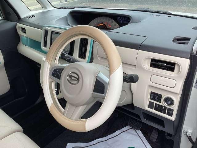 ムーヴキャンバス 660 X リミテッド メイクアップ SAII 360度モニター 社外ナビ・TV 両側パワー アイドルストップ 運転席助手席エアバッグ ナビTV キーフリーシステム ワンセグTV オートエアコン スマートキー ETC パワーウィンドウ メモリーナビ PS エアバッグ バックモニター付き 全周囲(7枚目)