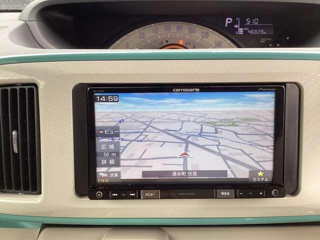 ムーヴキャンバス 660 X リミテッド メイクアップ SAII 360度モニター 社外ナビ・TV 両側パワー アイドルストップ 運転席助手席エアバッグ ナビTV キーフリーシステム ワンセグTV オートエアコン スマートキー ETC パワーウィンドウ メモリーナビ PS エアバッグ バックモニター付き 全周囲(13枚目)