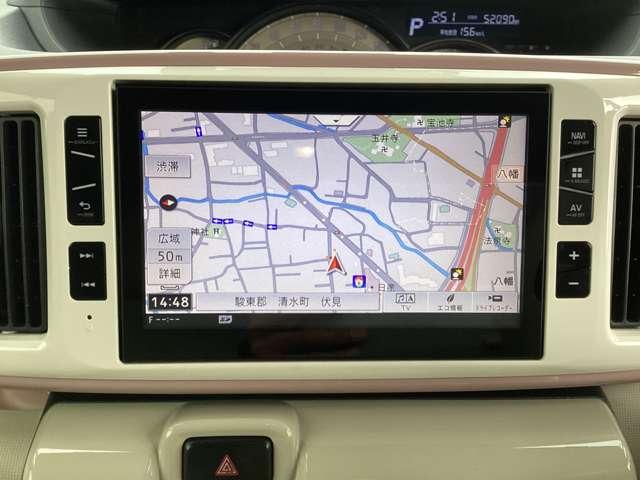 ムーヴキャンバス 660 G メイクアップ SAII 両側パワースライド LEDヘッドランプ バ 両側自動スライドドア ナビ&TV 衝突回避支援 リアカメラ ワンセグTV AAC キーフリーキー プッシュスタートスマートキー LED Wエアバック パワステ パワーウインドウ ドラレコ メモリーナビ(12枚目)