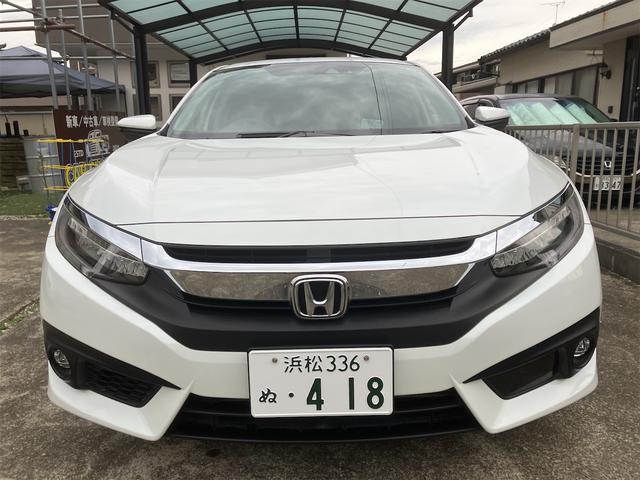 シビック セダン　ドライブレコーダー　ＥＴＣ　オートクルーズコントロール　バックカメラ　アルミホイール　ＬＥＤヘッドランプ　ＣＶＴ　シートヒーター　スマートキー　アイドリングストップ　電動格納ミラー　盗難防止システム（2枚目）