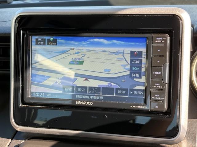 フレアワゴンタフスタイル ハイブリッドXS HYBRID XS 両側電動スライドドア・ETC・KENWOOD製純正メモリーナビ・USBケーブル・フロントフォグランプ・運転席(6枚目)