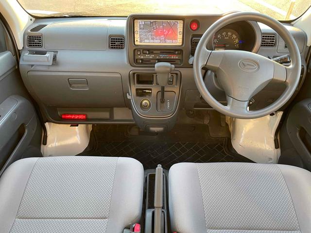 ハイゼットカーゴ DX AT ナビ 両側スライドドア ABS エアコン パワーウィンドウ 運転席エアバッグ 助手席エアバッグ ミュージックプレイヤー接続可(2枚目)