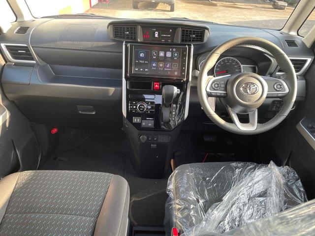 ルーミー カスタムＧ－Ｔ　登録未使用車　ディスプレイオーディオ　全周囲カメラ　ＴＶ　両側電動スライドドア　クリアランスソナー　オートクルーズコントロール　衝突被害軽減システム　アルミホイール　ＬＥＤヘッドランプ　スマートキー（2枚目）