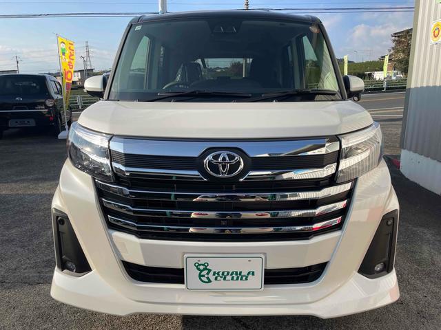 ルーミー カスタムＧ－Ｔ　登録未使用車　ディスプレイオーディオ　全周囲カメラ　ＴＶ　両側電動スライドドア　クリアランスソナー　オートクルーズコントロール　衝突被害軽減システム　アルミホイール　ＬＥＤヘッドランプ　スマートキー（17枚目）