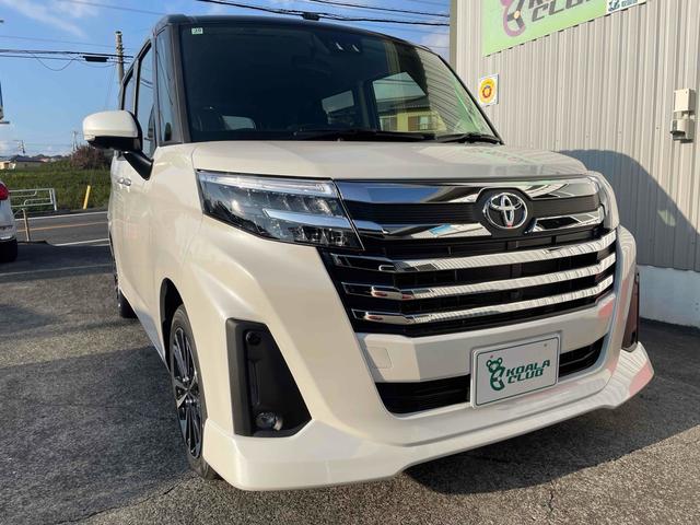 ルーミー カスタムＧ－Ｔ　登録未使用車　ディスプレイオーディオ　全周囲カメラ　ＴＶ　両側電動スライドドア　クリアランスソナー　オートクルーズコントロール　衝突被害軽減システム　アルミホイール　ＬＥＤヘッドランプ　スマートキー（18枚目）