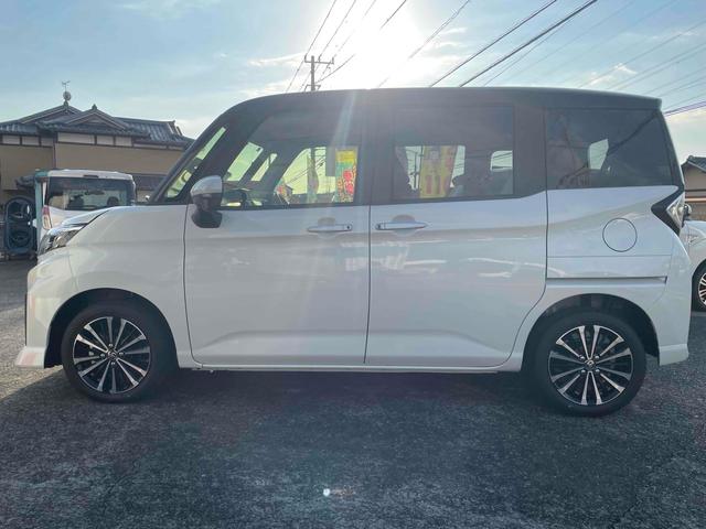 ルーミー カスタムＧ－Ｔ　登録未使用車　ディスプレイオーディオ　全周囲カメラ　ＴＶ　両側電動スライドドア　クリアランスソナー　オートクルーズコントロール　衝突被害軽減システム　アルミホイール　ＬＥＤヘッドランプ　スマートキー（23枚目）