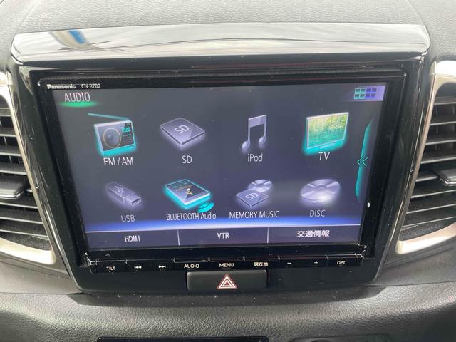 スペーシアカスタムＺ ターボ　バックカメラ　両側スライド・片側電動　ナビ　ＴＶ　オートクルーズコントロール　オートライト　ＨＩＤ　スマートキー　アイドリングストップ　電動格納ミラー　シートヒーター　ベンチシート　ＣＶＴ（4枚目）