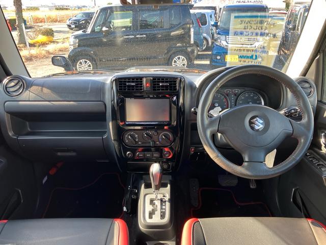 ジムニー クロスアドベンチャー 4WD ターボ リフトUP MTタイヤ タニグチ:FRPバンパー/スキッドプレート/サスペンションキット/サイドステップ マフラー LEDテール 1オーナー禁煙記録簿 ナビ Bカメラ ドラレコ ETC(17枚目)