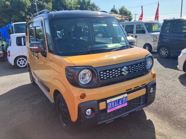 スペーシアギア ハイブリッドＸＺ　ターボ　走行３．４万キロ　ナビフルセグＴＶ　両側オートスライドドア　ドライブレコーダー　ＥＴＣ　キーフリー　プッシュスタート（4枚目）