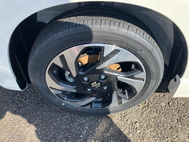 スペーシアカスタム ハイブリッドXSターボ 届出済み未使用車 両側オートスライドドア オーディオレス キーフリー プッシュスタート 純正アルミ 純正エアロ(13枚目)