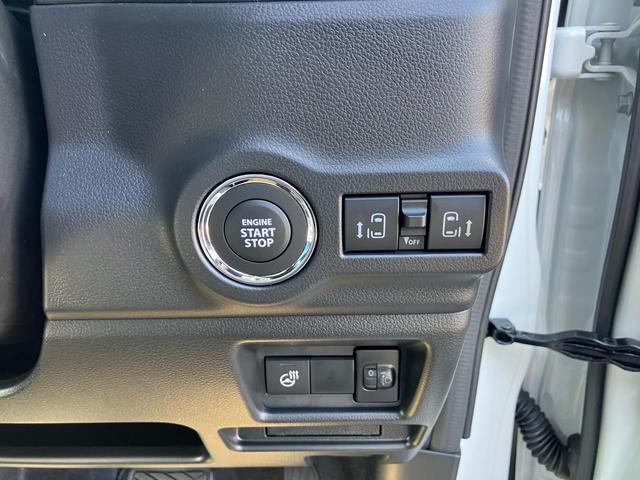 スペーシアカスタム ハイブリッドXSターボ 届出済み未使用車 両側オートスライドドア オーディオレス キーフリー プッシュスタート 純正アルミ 純正エアロ(21枚目)