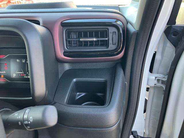 スペーシアカスタム ハイブリッドXSターボ 届出済み未使用車 両側オートスライドドア オーディオレス キーフリー プッシュスタート 純正アルミ 純正エアロ(22枚目)