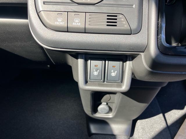 スペーシアカスタム ハイブリッドXSターボ 届出済み未使用車 両側オートスライドドア オーディオレス キーフリー プッシュスタート 純正アルミ 純正エアロ(28枚目)