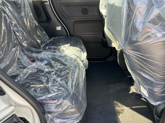 スペーシアカスタム ハイブリッドXSターボ 届出済み未使用車 両側オートスライドドア オーディオレス キーフリー プッシュスタート 純正アルミ 純正エアロ(35枚目)