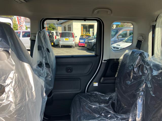 スペーシアカスタム ハイブリッドXSターボ 届出済み未使用車 両側オートスライドドア オーディオレス キーフリー プッシュスタート 純正アルミ 純正エアロ(43枚目)