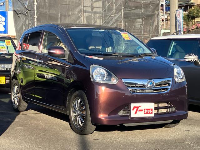 ミライース G ETC 社外14インチアルミホイール 社外オーディオ エコアイドル オートエアコン キーレスエントリー サイドエアバック ウインカーミラー 電動格納ミラー(3枚目)