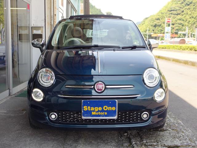 ５００Ｃ ザッフィロ　３０台限定車　ユーザー買取　ワンオーナー　禁煙車　フラウ製ブラウンレザーシート　専用デザイン１６インチＡＷ　電動オープン（2枚目）