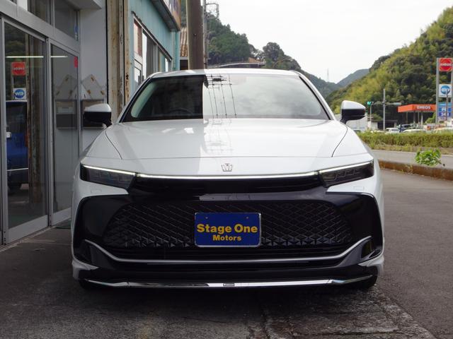 クラウンクロスオーバー Ｇアドバンスド・レザーパッケージ　ユーザー買取・ワンオーナー・禁煙車・モデリスタエアロ（Ｆ・Ｓ・Ｒ）・純正２１ＡＷ・純正ナビ・３６０度カメラ・フルセグ・デジタルインナーミラー・レーダークルーズ・ブレーキ・ベージュレザー（2枚目）
