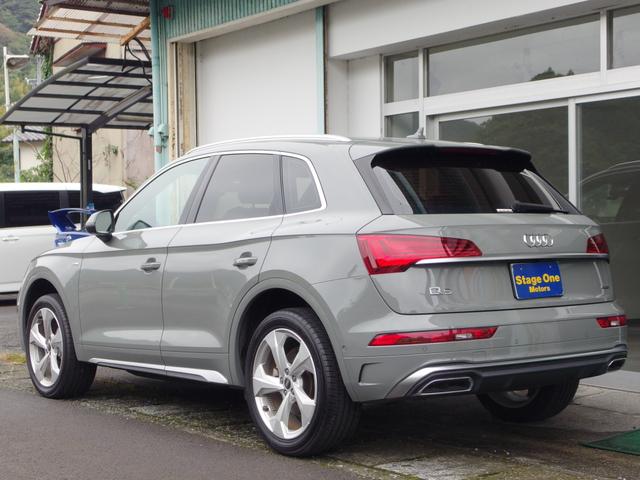 Ｑ５ ４０ＴＤＩクワトロ　Ｓライン　ユーザー買取・禁煙車・バーチャルコックピット・純正ナビ・３６０度カメラ・レーダークルーズ・レーダーブレーキ・パークアシスト・レーンアシスト・純正ドラレコ・パワーバックドア・シートヒーター（5枚目）
