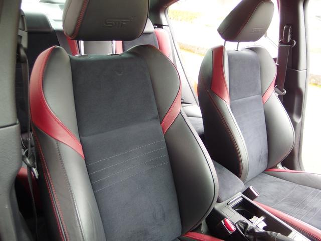 WRX STI STI ユーザー買取・禁煙車・ETC・社外ナビ・Bカメラ・Sカメラ・ハーフレザーシート・パワーシート・LEDヘッド・純正18AW(10枚目)