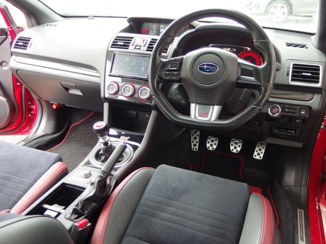 WRX STI STI ユーザー買取・禁煙車・ETC・社外ナビ・Bカメラ・Sカメラ・ハーフレザーシート・パワーシート・LEDヘッド・純正18AW(11枚目)
