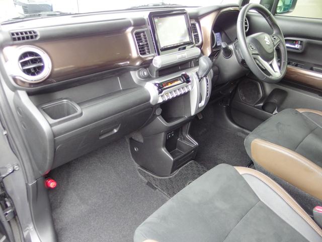 クロスビー ハイブリッドMZ ユーザー買取・ワンオーナー・禁煙車・純ワイドナビ・全方位カメラ・ETC・フルセグ・LEDヘッド・純16AW・ハーフレザー&シートヒーター・レーダークルーズ&ブレーキ・ブラウンアクセントPKG・後期(7枚目)