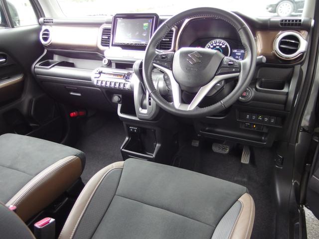 クロスビー ハイブリッドMZ ユーザー買取・ワンオーナー・禁煙車・純ワイドナビ・全方位カメラ・ETC・フルセグ・LEDヘッド・純16AW・ハーフレザー&シートヒーター・レーダークルーズ&ブレーキ・ブラウンアクセントPKG・後期(12枚目)