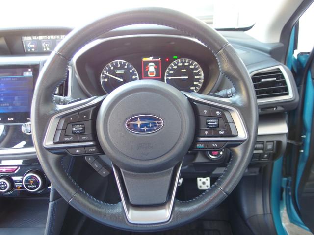 XV アドバンス ワンオーナー ユーザー買取 禁煙車 純正ナビ フルセグ B・Sカメラ 電動ハーフレザーシート LEDライト 純18AW ETC レーダークルーズコントロール(13枚目)