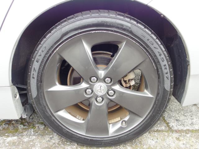 プリウス 　Ｓ　ＬＥＤエディション　ユーザー買取・禁煙車・外足回り・純正ナビ・Ｂカメラ・フルセグＴＶ・コーナーセンサー・ＬＥＤヘッド・ＥＴＣ・ツーリング用ガンメタ塗装１７インチＡＷ（25枚目）