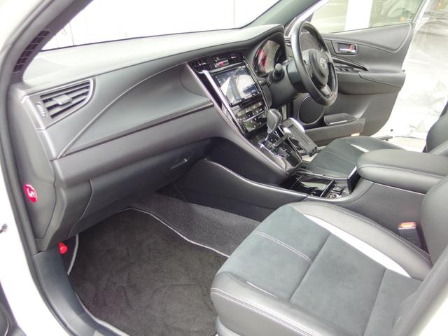 ハリアー エレガンス　ＧＲスポーツ　ワンオーナー　ユーザー買取　禁煙車　純正ナビ　フルセグ　Ｂカメラ　レーダークルーズコントロール　純１８ＡＷ　ＬＥＤライト　電動ハーフレザーシート（8枚目）