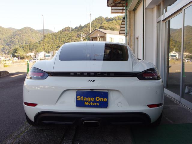 ７１８ケイマン ７１８ケイマン　ユーザー買取　禁煙車　純正ナビ　フルセグ　Ｂカメラ　ＨＩＤライト　記録簿（9枚目）