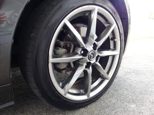 ロードスターＲＦ ＶＳ　純Ｒスポイラー　純１７インチアルミ　純ナビ　フルセグ　ＥＴＣ　ヒーター付きレザーシート　キーフリー　ユーザー買取車　禁煙車（15枚目）