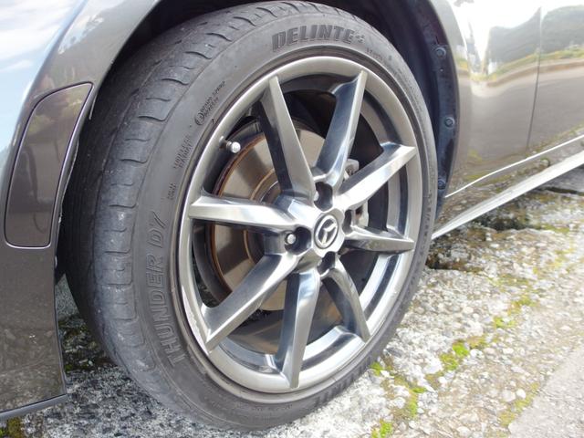 ロードスターＲＦ ＶＳ　純Ｒスポイラー　純１７インチアルミ　純ナビ　フルセグ　ＥＴＣ　ヒーター付きレザーシート　キーフリー　ユーザー買取車　禁煙車（16枚目）