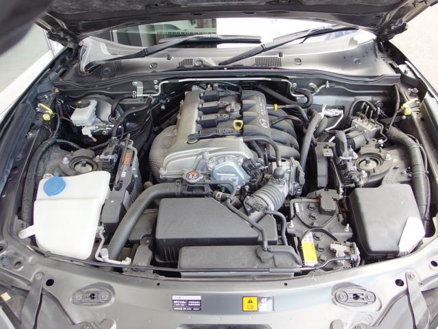 ロードスターＲＦ ＶＳ　純Ｒスポイラー　純１７インチアルミ　純ナビ　フルセグ　ＥＴＣ　ヒーター付きレザーシート　キーフリー　ユーザー買取車　禁煙車（26枚目）