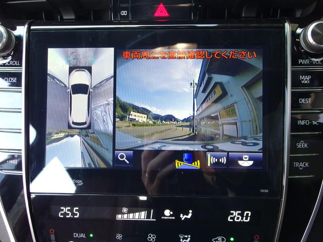 ハリアー プレミアム　サンルーフ　ＴＲＤエアロＦ・Ｓ・Ｒ　ローダウン　純ナビ　アラウンドビューモニター　ＪＢＬ　フルセグ　電動レザーシート　パワーゲート　レーダークルーズ・ブレーキ　ＥＴＣ　禁煙車（9枚目）