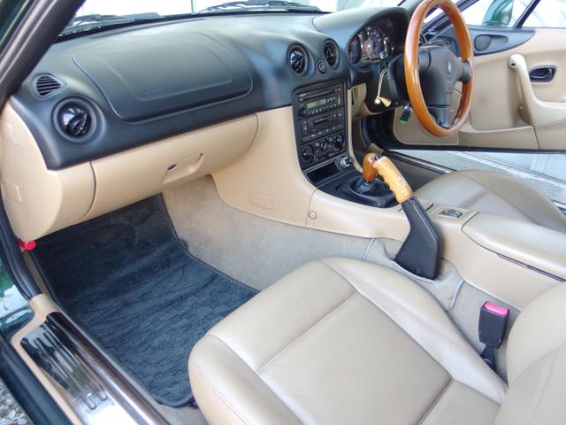 ロードスター ＶＳ　ユーザー買取　ＮＡＲＤＩステアリング　外１５ＡＷ　ＢＯＳＥスピーカー　ハードトップ（9枚目）