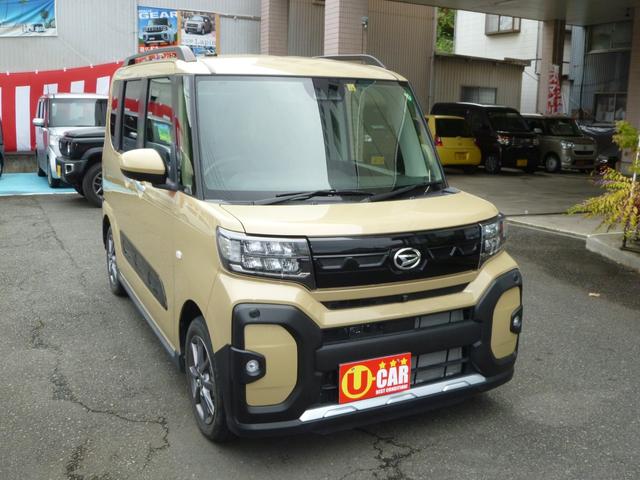 タント ファンクロス 9インチナビ 地デジTV Bluetooth 全方位モニター 両側電動スライドドア 車検2年付き ワンオーナー 禁煙車 LEDヘッドライト オートエアコン(4枚目)