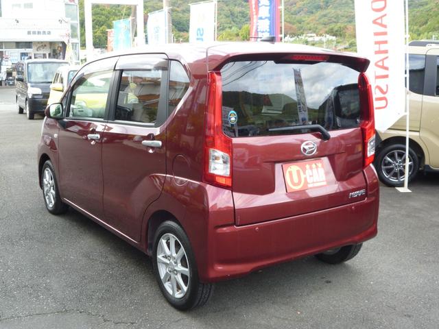 ムーヴ Ｘ　ＳＡＩＩ　純正ナビ　ＴＶ　ＣＤ　ラジオ　オートエアコン　パワステ　キーフリー２個　電動ミラー　アルミホイール（7枚目）